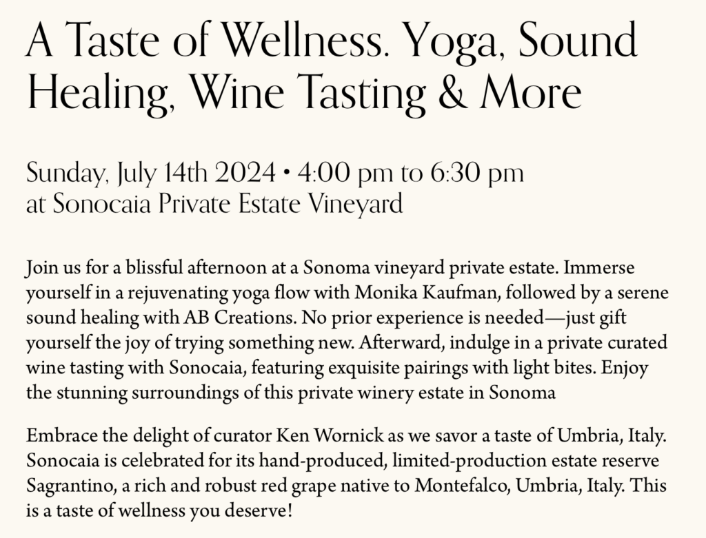 Euphoria Wellness - Yoga Retreat, Olive Oil, July 4th, and more