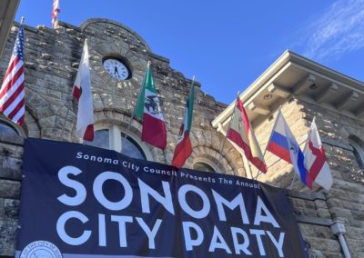 City Party 1 - Featured wines and entertaining Sonoma Valley stories and images