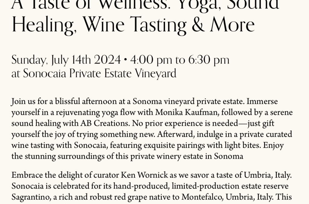 Euphoria’s Wellness Retreat at Sonocaia’s Hydeout and lots of other fun stuff
